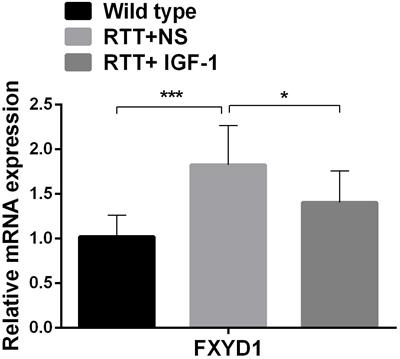 Insulin-Like Growth Factor-1 Down-Regulates the Phosphorylation of FXYD1 and Rescues Behavioral Deficits in a Mouse Model of Rett Syndrome